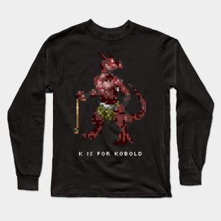 K is for Kobold Long Sleeve T-Shirt